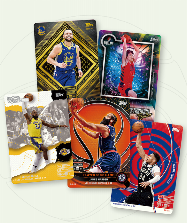 ollectibles推出NBA球星卡爱